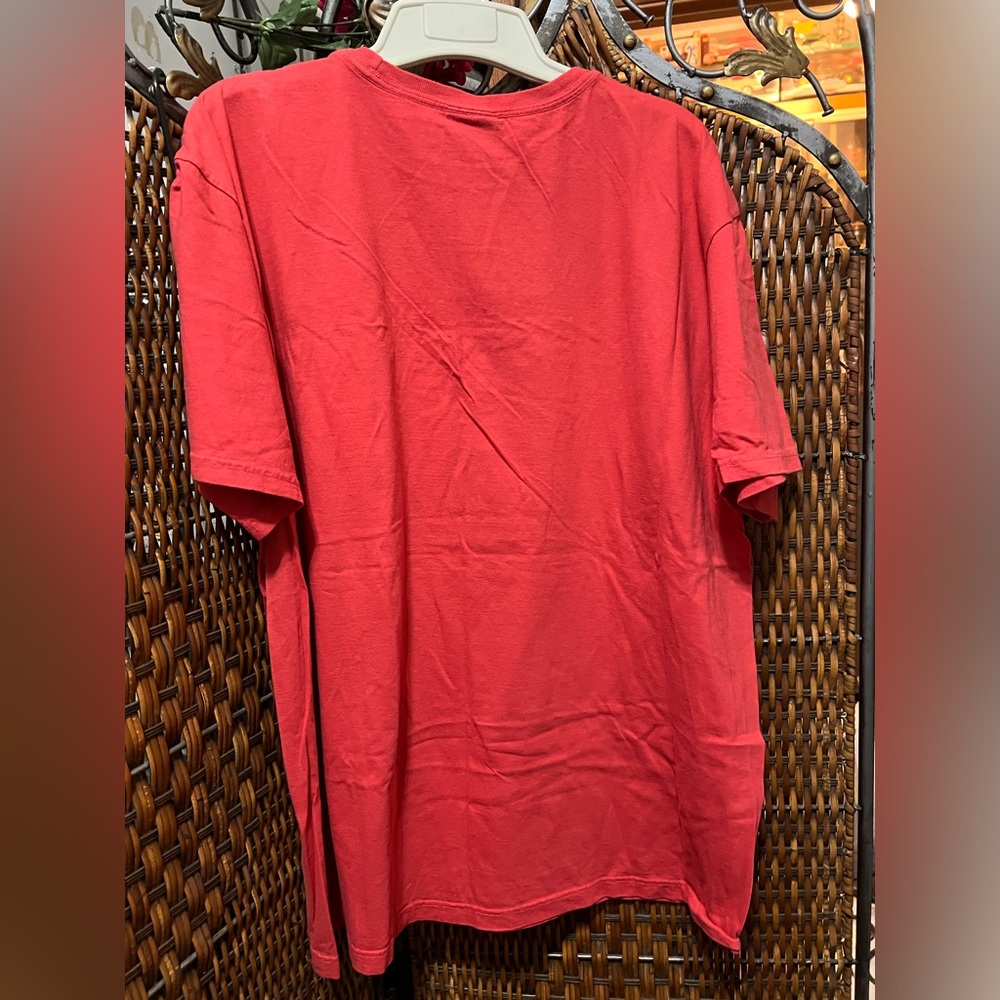 Rust color man’s Polo.  XL